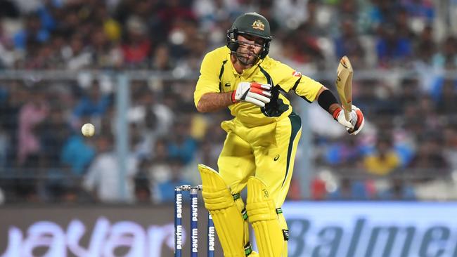 Glenn Maxwell has been dumped from Australia’s one-day squad. Picture: AFP