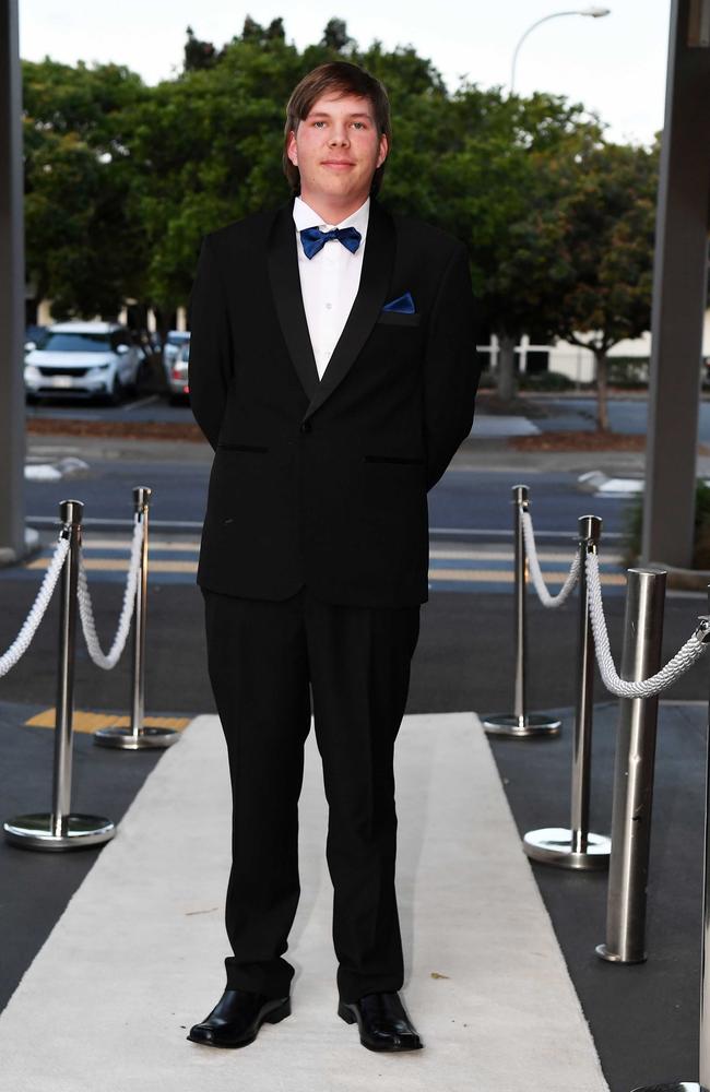 Caden Tolley at year 12 formal, Nambour Christian College. Picture: Patrick Woods.