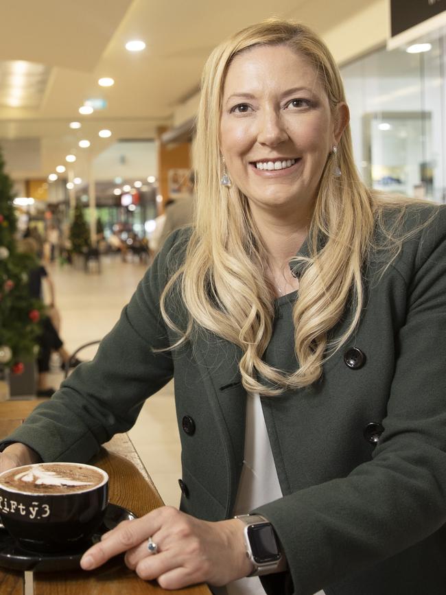 Liberal's Boothby candidate, Rachel Swift. Picture: Simon Cross