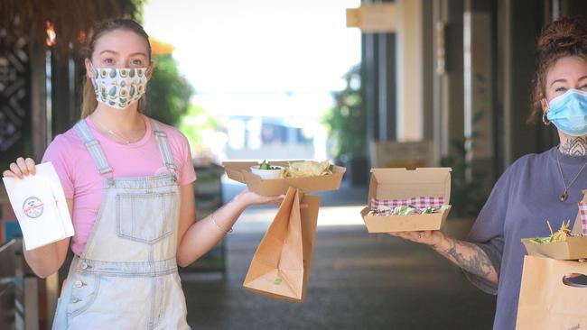 Staff at Hot Tamale, Storm Chiverton (L) and Katie Hammond. Picture: Glenn Campbell