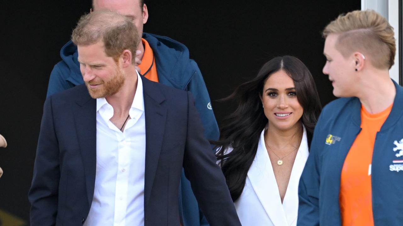 Prince Harry and Meghan Markle dazzled at the Invictus Games Friends and Family reception at Zuiderpark. Picture: Karwai Tang/WireImage