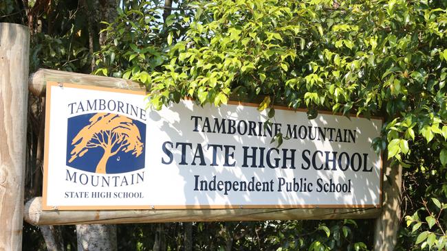 Despite being one of the smallest public high schools in the state, Tamborine Mountain saw 39 students expelled in the two years before the suspension of Principal Tracey Brose. Picture: AAP Image/Richard Gosling