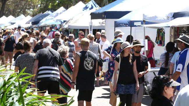 The Palm Cove markets were held on Father's Day along Williams Esplanade. PICTURE: BRENDAN RADKE