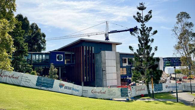 The new 40-bed Secure Mental Health Rehabilitation Unit (SMHRU) at Gold Coast University Hospital. Picture: Supplied.