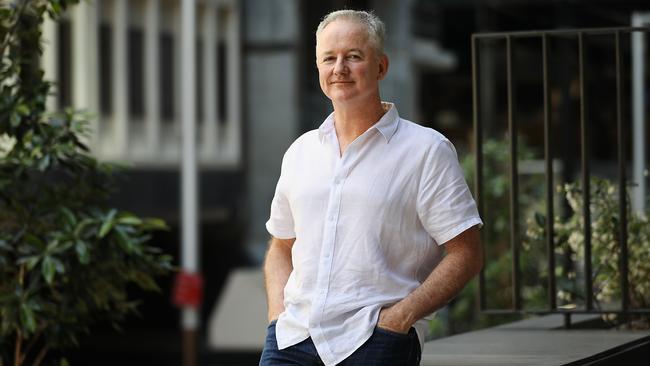 In a tearful interview with The Australian, Hugh Marks revealed he had departed the company on his own terms after a board phone hook-up, which was held without him. Picture: Jane Dempster