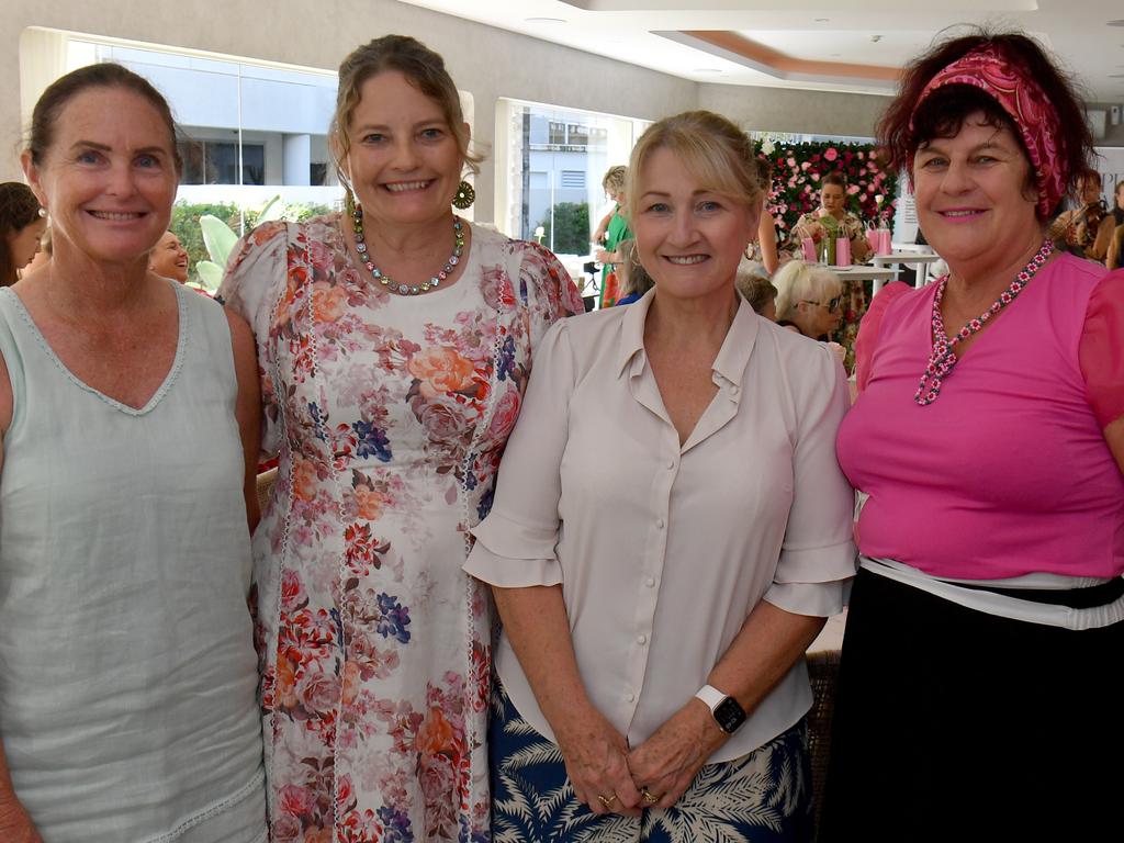 Judy Costello, Margi O'Hara, Michelle Horn and Jenny Bishop. Picture: Evan Morgan