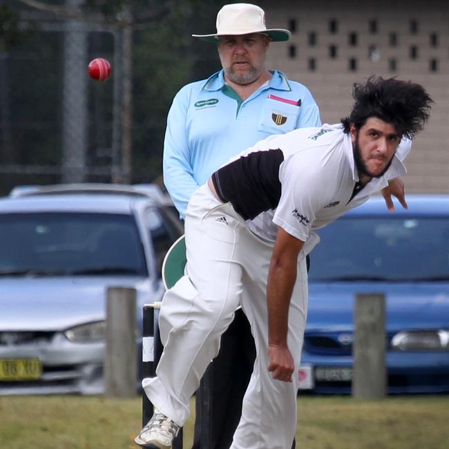 Jason Buckley in full flight. AAP image / Mark Scott