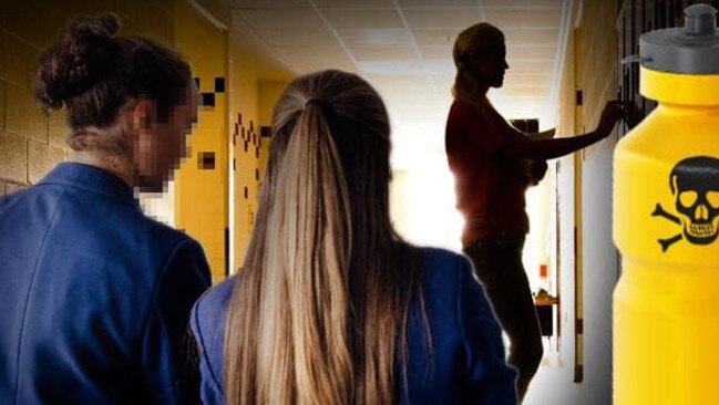 Two schoolgirls researched the effects of swallowing a chemical, which one of the students had stolen from her science class.