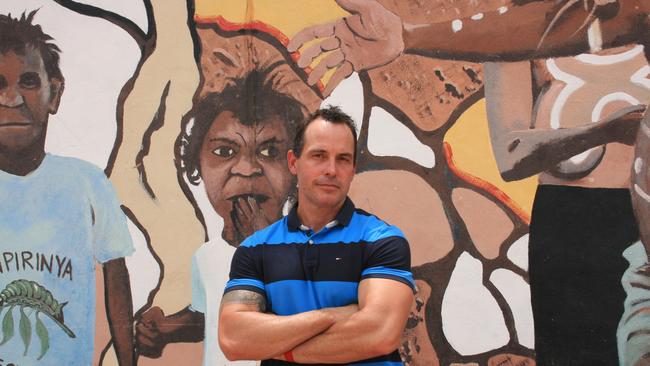 Yipirinya School principal Gavin Morris. Picture: Josh Hanrahan