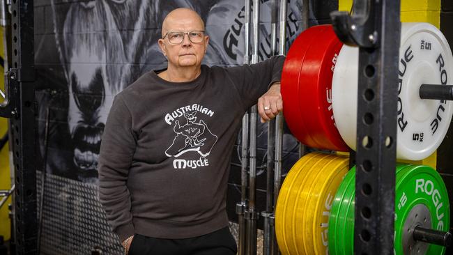 Australian Muscle The Gym manager Adrian Musseau and owner Kim Tanska. Picture: Emma Brasier