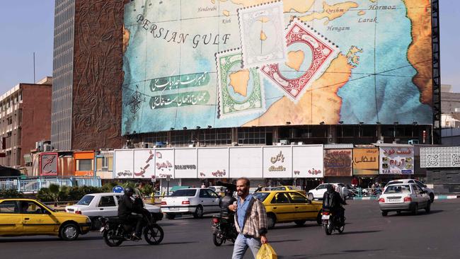 Residents of Tehran awoke and went about their business after their sleep was troubled by Israeli strikes that triggered blasts that echoed across the city. Picture: AFP