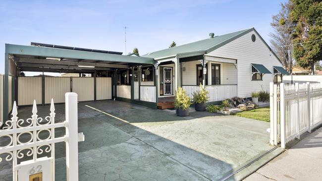 62 Fairbairn Drive, Corio goes to auction on August 11 with price hopes of $550,000 to $600,000.