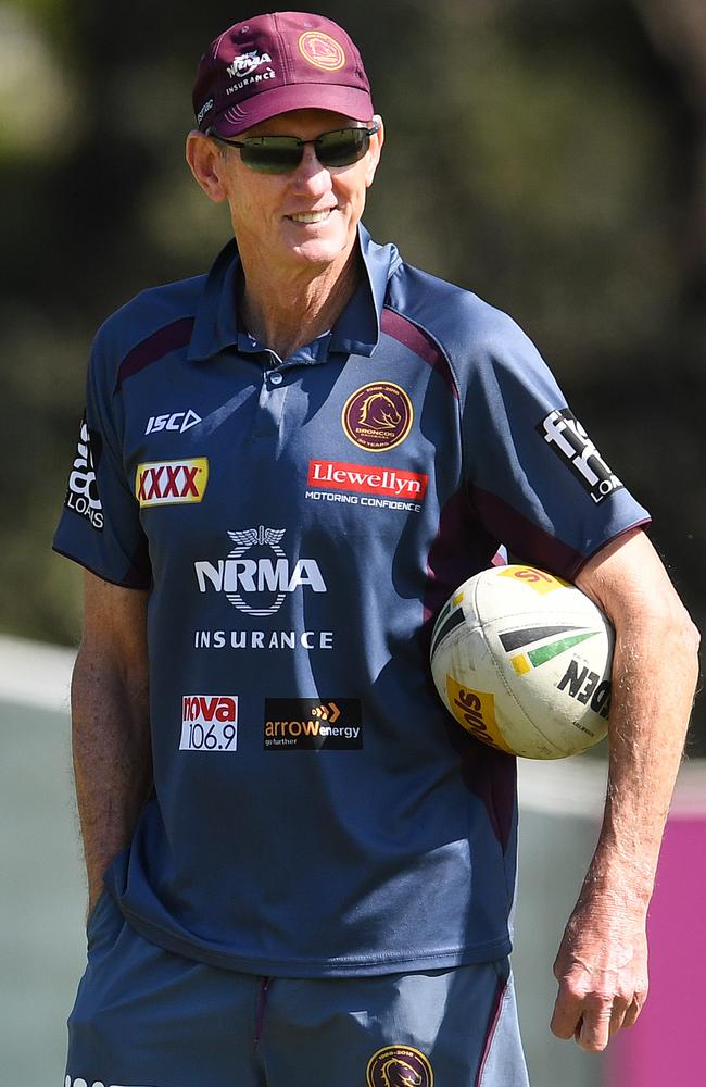 Wayne Bennett is digging his heels in at Brisbane.