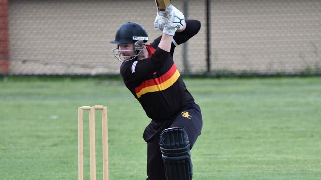 St Joseph's batter Andrew Casey made an unbeaten 65 against Newtown &amp; Chilwell. Picture: Wes Cusworth.