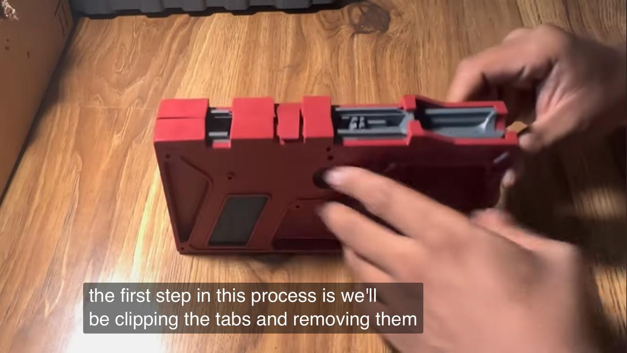 Online Youtube videos show how to assemble the different parts.