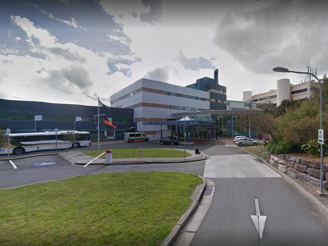 The teenager was taken to Campbelltown Hospital in Sydney's west.