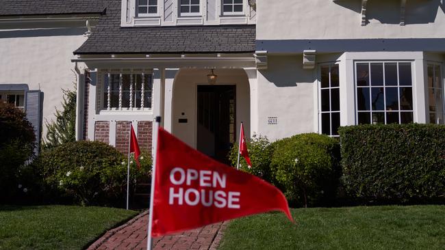 Mortgages where borrowers had deposits of 3 per cent or less of the purchase price accounted for some 10 per cent of the US market. Picture: AFP