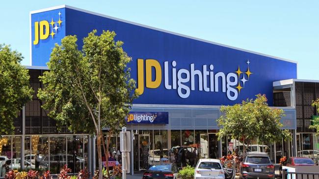 JD Lighting retail store at Browns Plains