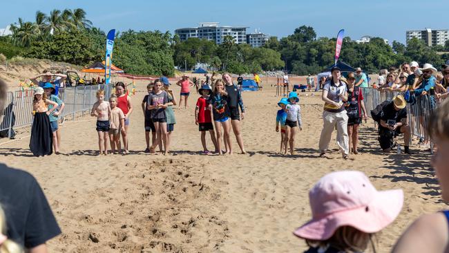 Darwin Beer Can Regatta at Mindil Beach, 2025. Picture: Pema Tamang Pakhrin