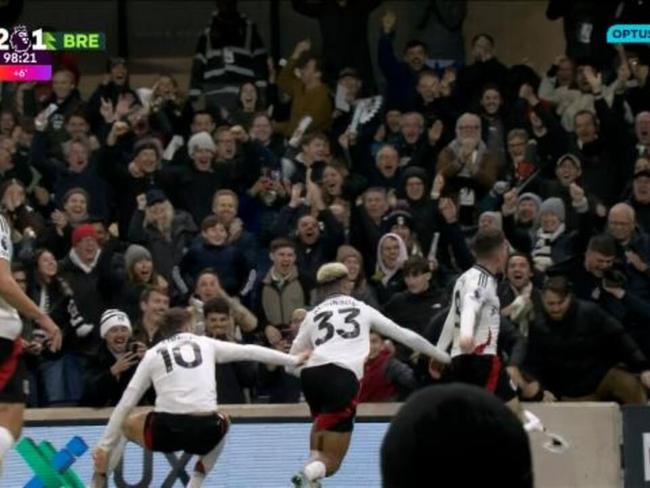 Absurd scenes as Fulham pull off heist