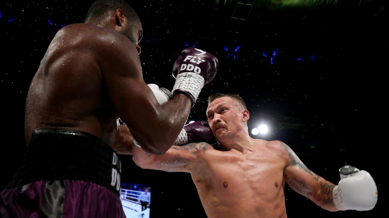 Usyk dominated his rival. (Photo by Gabriel Kuchta/Getty Images)