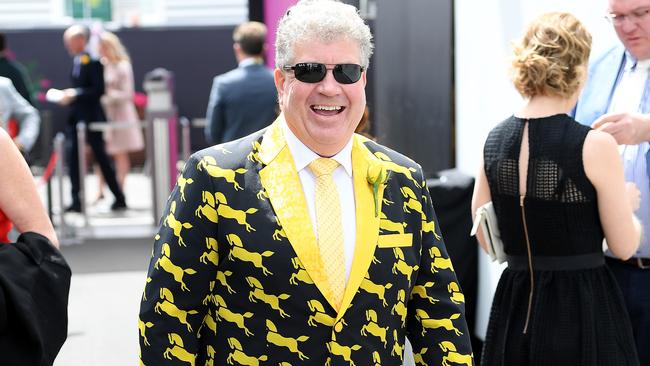 Mellow in yellow at the Birdcage. Picture: AAP