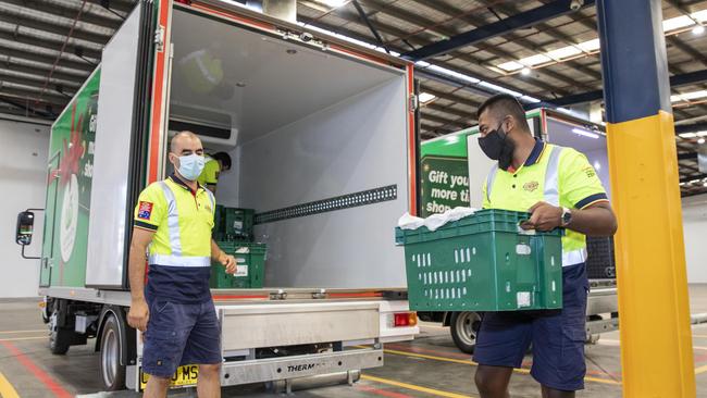 The other big supermarkets have invested heavily in online and delivery. Picture: Dallas Kilponen/Woolworths