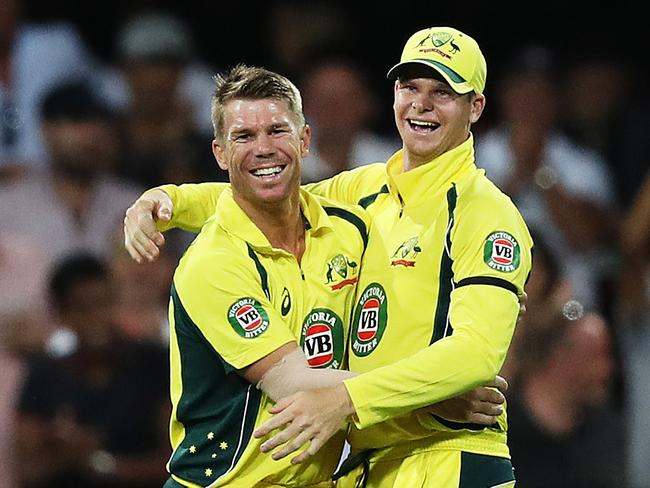 Australia will be boosted by the return of David Warner and Steve Smith for the World Cup. Picture: Brett Costello