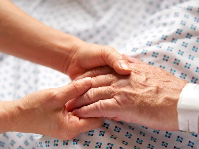 End of life care. Picture: Getty Images