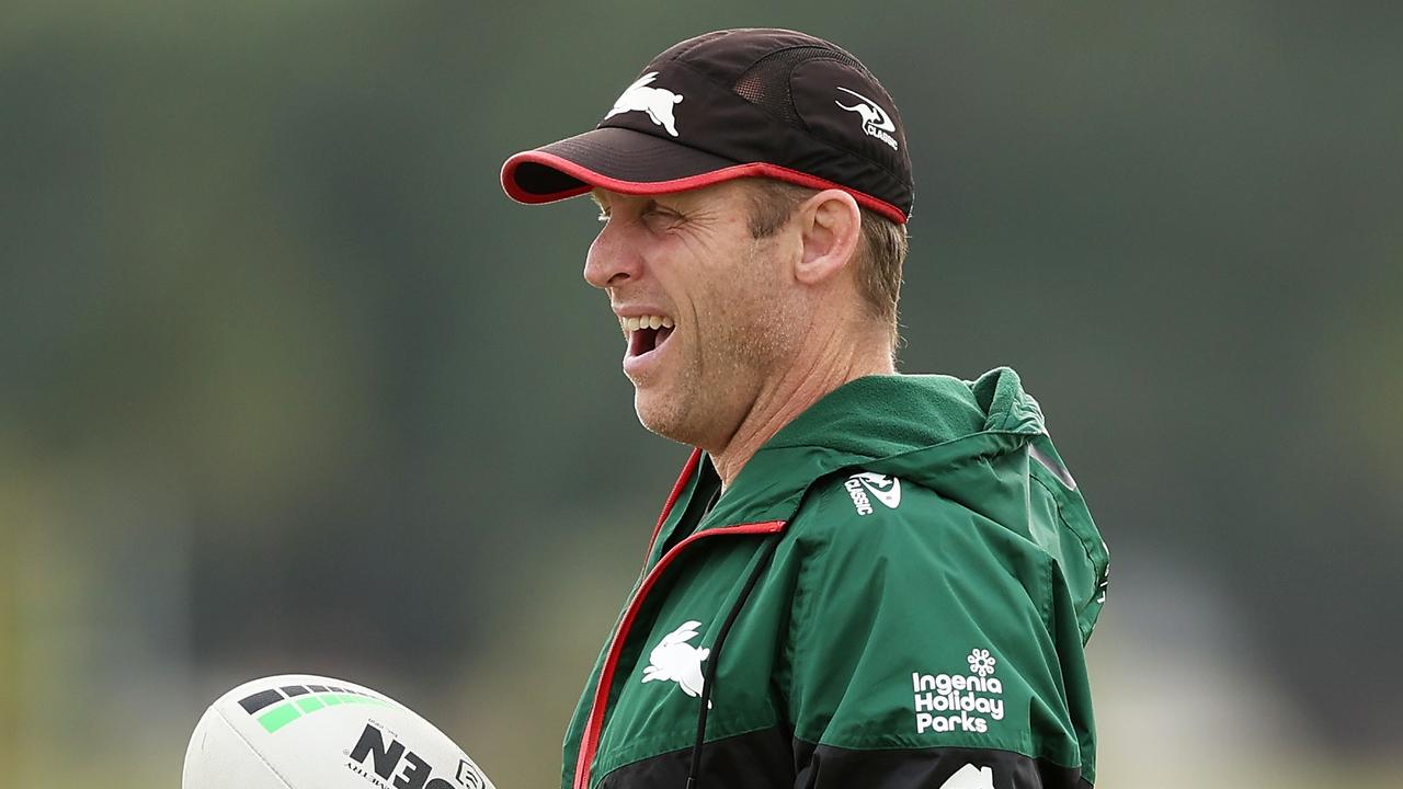 Rabbitohs assistant coach Ben Hornby will take over as Interim. Picture: Getty Images