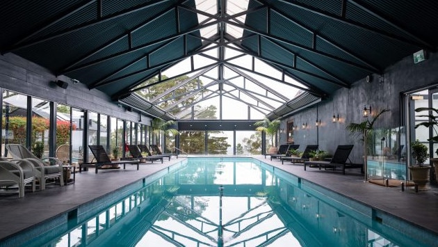 The pool at Osborn House, Bundanoon