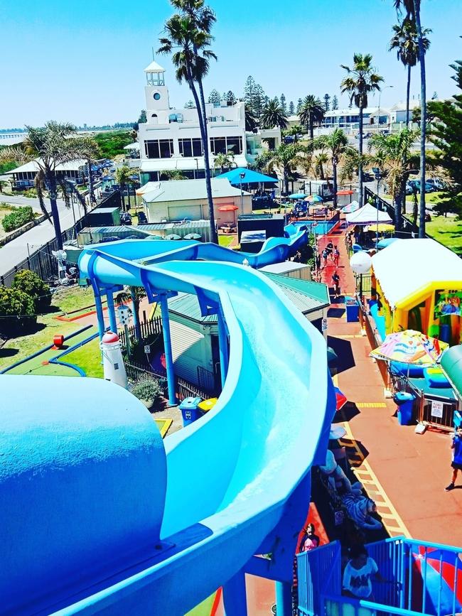 The water slide was deemed a safety risk following an audit and inspection. Picture: Supplied