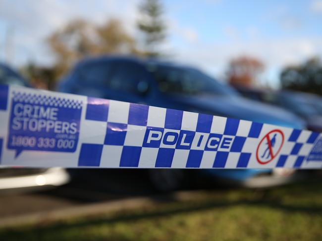 MELBOURNE, AUSTRALIA- NewsWire Photos June 25 2022,  Generic View of Police line tape at a crime scene.Picture: NCA NewsWire /Brendan Beckett