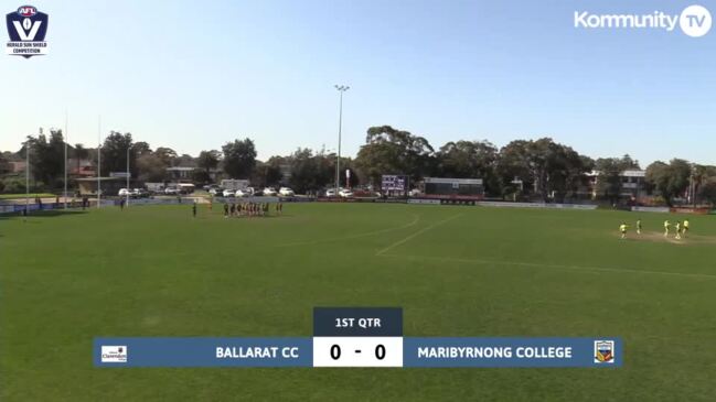 Replay: Herald Sun Shield Senior Boys Division 1 Semi Finals - Ballarat Clarendon College vs Maribyrnong College