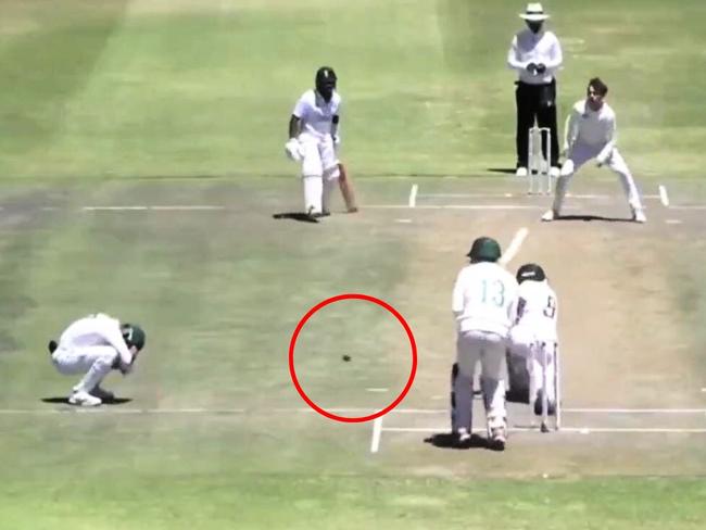 It was the craziest run-out ever.