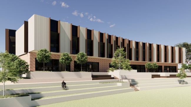 Xavier College at Gawler Belt wants to construct a new two-storey building with science labs and general learning areas. Picture: Supplied