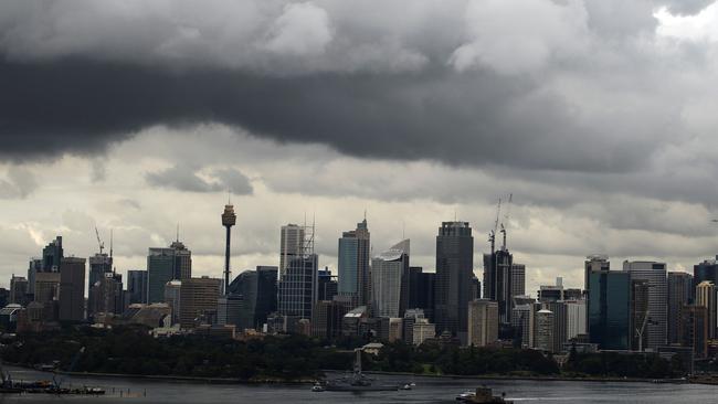 The pandemic has left a cloud over the commercial property market. Picture: AFP