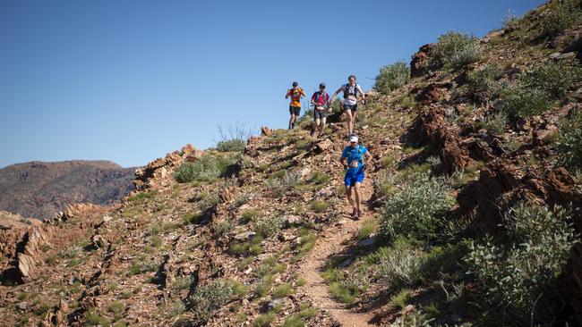 Run Larapinta Stage Race April 2021 in Central Australia.