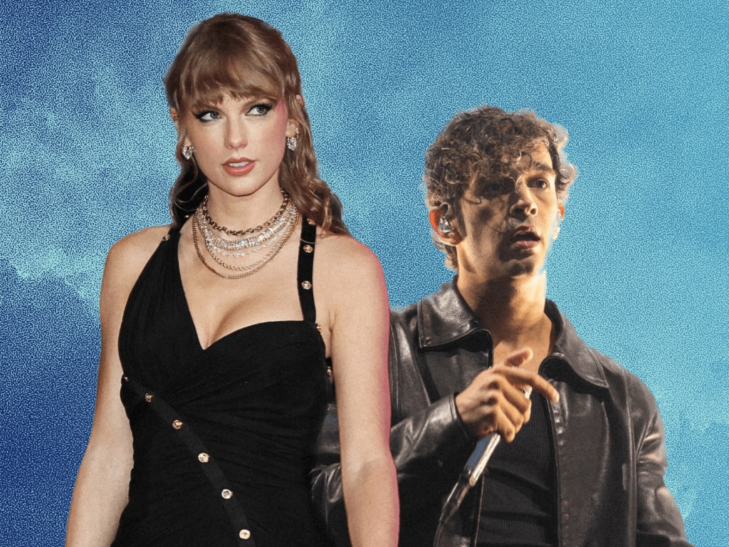 Taylor Swift seemingly slams ex Matty Healy in her new album. Image: Getty