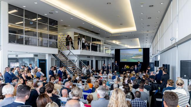 The 2023 Ray White Coastal Living Auction. Picture: Supplied