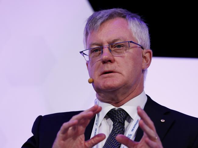 Former secretary of the department of Prime Minister and cabinet, Martin Parkinson speaking at The AustralianÕs Strategic Forum: How should we manage our relationship with China? in Sydney on Monday 18th November 2019. Picture: Nikki Short