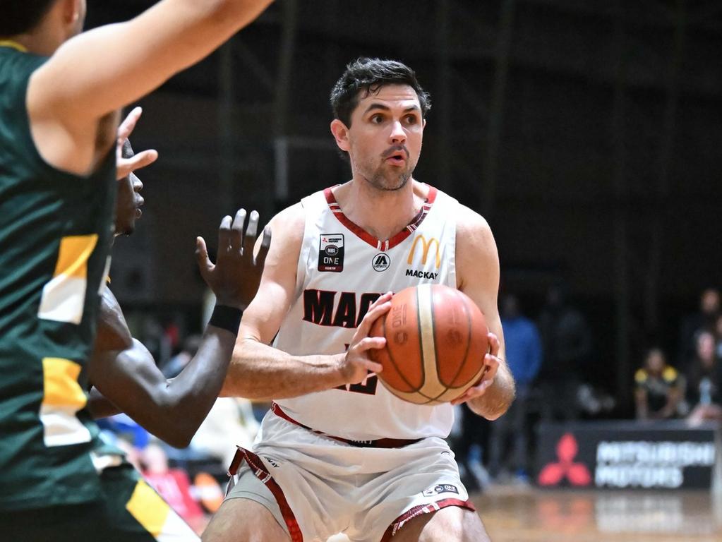 Mackay Meteors NBL1 North player Todd Blanchfield in action. Picture: Highflyer Images.