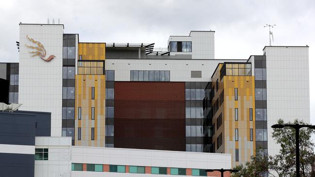 The new Campbelltown Hospital redevelopment is nearing completion. Picture: Toby Zerna