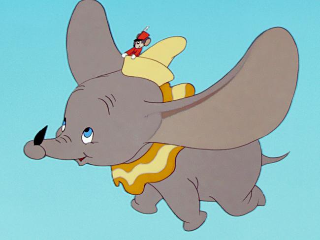 History. Screen grab from the 1941 Disney film Dumbo