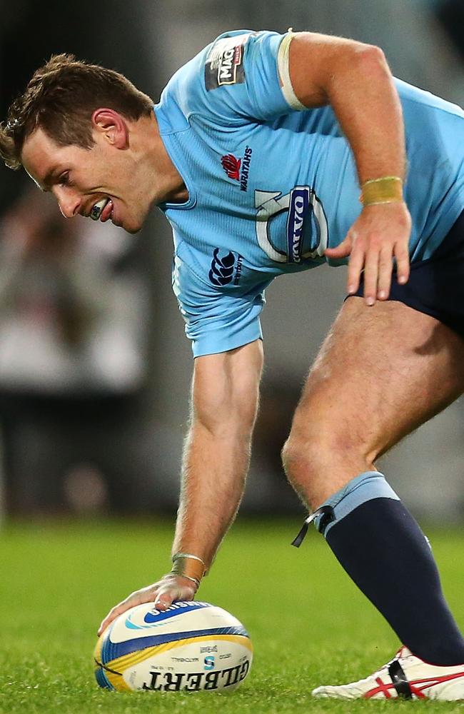 Bernard Foley scored a try for the Waratahs.