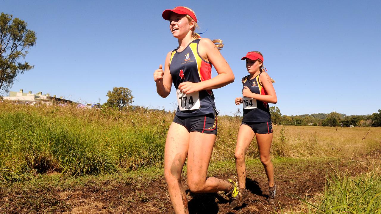 Annual QGSSSA private schoolgirl cross country championship at Rivermount College in Yatala. Saturday May 15, 2021. Picture, John Gass