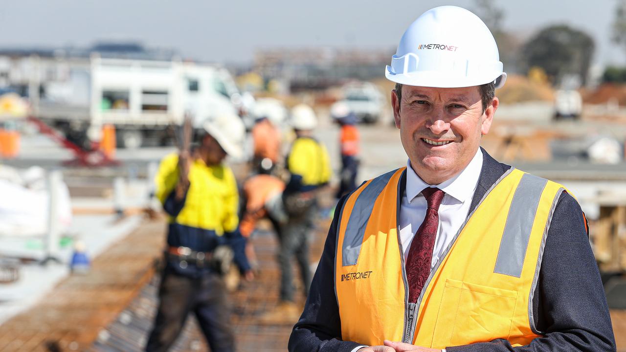 WA Premier Mark McGowan has been protective of opening the state border. Picture: Colin Murty The Australian