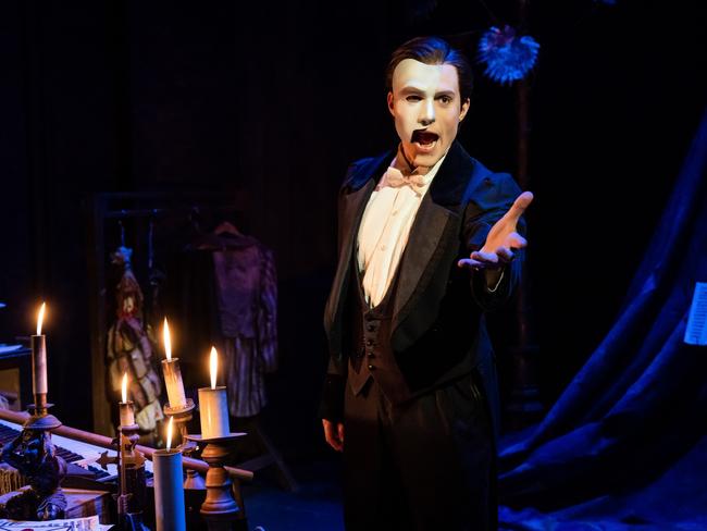 Josh Piterman in The Phantom of the Opera. Sydney Opera House 2022. Picture: Daniel Boud