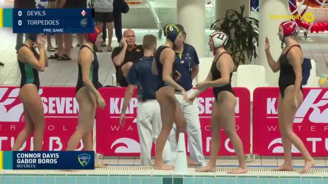 Replay: Drummoyne Devils v UWA Torpedoes (Women's 5th/6th Play-Off) - Australian Water Polo League finals