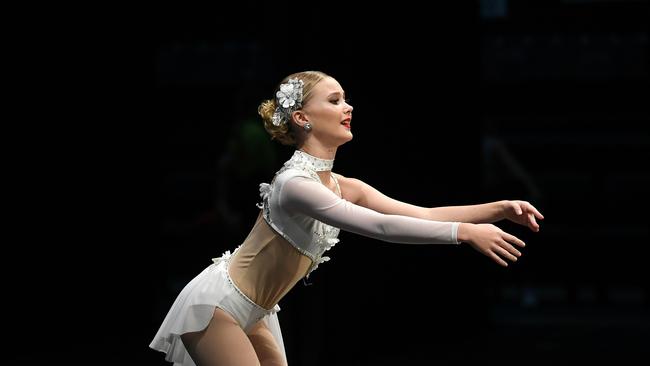 Age 13 to 18 Tap-Slow or Waltz Solo. Lilee Chapple. Picture: Shae Beplate.